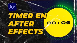 CREA UN TIMER EN AFTER EFFECTS - TUTORIAL 🔥🔥