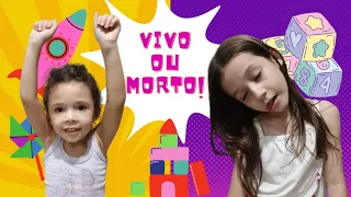 JUJU E GIGI BRINCANDO DE VIVO OU MORTO!!