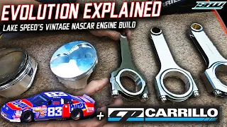 NASCAR Engine Pistons & Rods Evolution: Lake Speed's Vintage Ford C3 Gets Modern Technology!