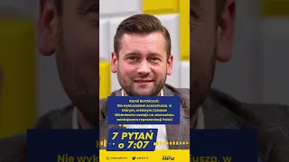 Kamil Bortniczuk, minister sportu i turystyki w Radiu RMF24