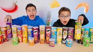 Money Pringles Challenge !