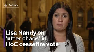 'Utterly reject idea that Labour party can tell the Speaker what to do' says Labour’s Lisa Nandy