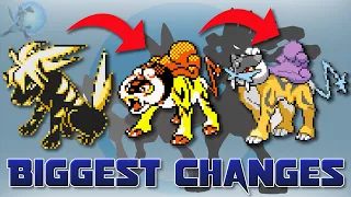 50 Interesting Pokémon Changes