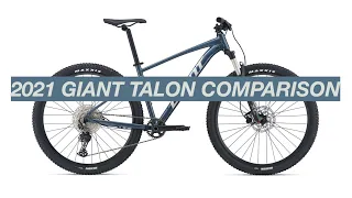 2021 Giant Talon Comparison!! Whats the Difference Between All 5 Bikes?