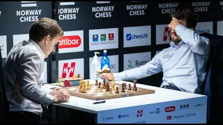 BIG BANG!! Jan Krzysztof-Duda vs Magnus Carlsen || Norway Chess 2020 - R5