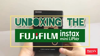 Unboxing the Fujifilm Instax Mini LiPlay