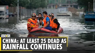 Central China floods: Twenty-five die in 'worst rain for 1,000 years' | Henan | Latest English News
