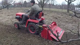 malotraktor mt8 mini 070 DIESEL rotavátrovanie záhrady a vinice