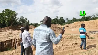 Hon. Davis opoku Ansah stormed GALAMSEY site & this is what happened