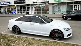 Замена сенсора ручки без ключевого доступа Audi A6 C7