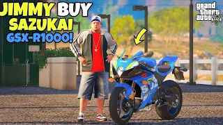 GTA 5 Pakistan | Jimmy Buy New Suzuki Bike GSXR-1000  | Real Life Story Mod | GTA V Gameplay Urdu