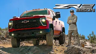 2024 Silverado HD ZR2 BISON First Drive & POV! Go BIG or go home...