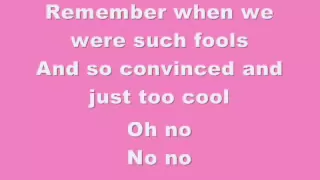 Pink- Who Knew-Lyrics