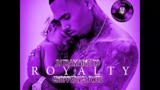 Chris Brown- Liquor (Chopped & Slowed By DJ Tramaine713)