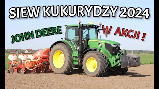 SIEWY KUKURYDZY 2024 !! JOHN DEERE 215R i GASPARDO W AKCJI !! U.R MARKPOL