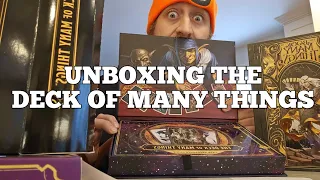 Opening The Deck of Many Things Collector's Edition | Nerd Immersion