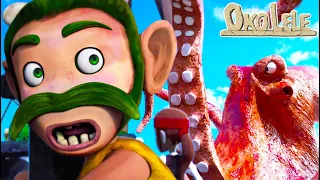 Oko Lele ⚡ Episode 68: The Fight 🐙 🏴‍☠️ Season 4 - Episodes Collection- CGI animated short