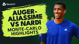 Auger-Aliassime Kicks Off Monte-Carlo Campaign vs Nardi ⚡️ | Monte-Carlo 2024 Highlights