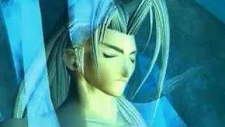 Final Fantasy VII - Cloud Hands Over the Black Materia