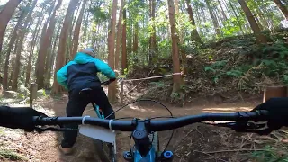 Odawara bike park || Raw Riding Footage || Trek Slash 8