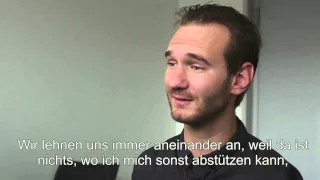 Nick Vujicic: „Gebt niemals auf!“