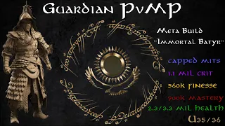 LOTRO PvMP U35/36 - Solo Guardian - Meta Build