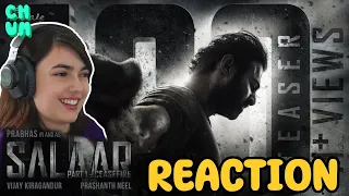 Salaar Teaser LIVE REACTION | Prabhas | Prashanth Neel | Prithviraj | Vijay Kiragandur