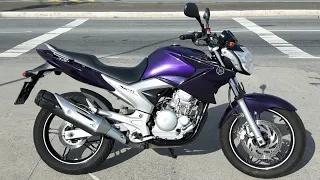 Rodolfinho da Z- Testando Yamaha YS 250 Fazer 2013.