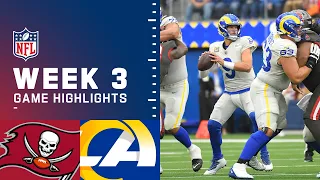 Buccaneers vs. Rams Week 3 Highlights | NFL 2021