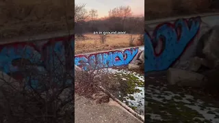 Abandoned house with an underground bunker￼