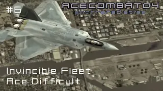 Invincible Fleet (Ace Difficult)  Ace Combat 04 Playthrough #6