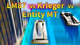 Competitive Stunt Race Ending Lap | LM87 VS Entity MT VS Krieger