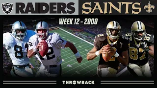 Two of the HOTTEST Teams in NFL Face Off! (Raiders vs. Saints 2000, Week 12)