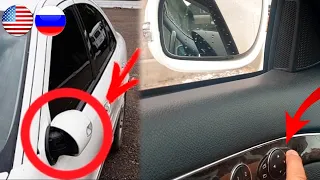 Mercedes W211 Retrofit. Activation of Automatic Side Mirror Folding Functions on Mercedes W211, W219