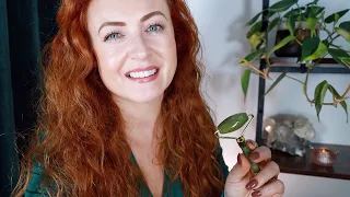 Taking Care of Your Headache 🌟 ASMR 🌟 Massage, Oils, Jade Roller, Water Bottle, Hair Pulling