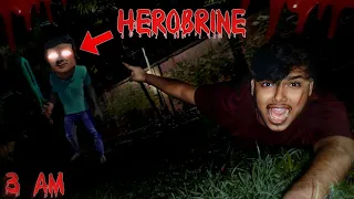 Minecraft I Found Herobrine Ghost In Real Life !