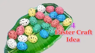 4 easy low budget spring/Easter craft idea made with simple materials | DIY Easter craft idea 🐰32