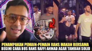 😱SUPER BAIK RAFFI AHMAD KUMPULIN PEMAIN RANS NUSANTARA FC MAKAN BERSAMA DI RESTORAN ROJO SAMBEL