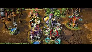 Warcraft 3: War of the Barrens - (Night Elves) - Custom Gameplay