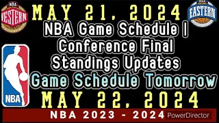 NBA Game Results Today | May 21, 2024| Playoff Standing Updates #nba #standings #games #playoffs