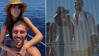 Cecilia e Ignazio bellissimi in vacanza: felici in barca con gli amici