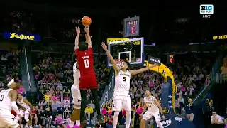 Derek Simpson Highlights vs. Michigan  | Rutgers Basketball | 02/03/2024
