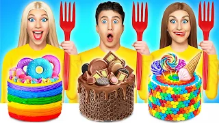 Cake vs Real Food Challenge #1 | Eating Only Cakes Look Like Everyday Objects by Multi Do Challenge
