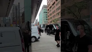 Ringo Starr and the All Starr Band arrive at Massey Hall for Soundcheck