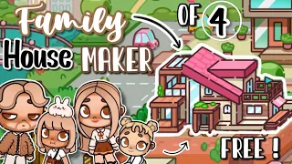 Aesthetic HOUSE Maker For Family of 4✨Avatar World House Ideas💗 [House Design] New Update |Makeover