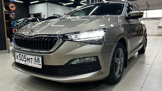 Всё по стандарту✅ Аудиосистема в Skoda Rapid . Душевный автозвук в Шкода Рапид