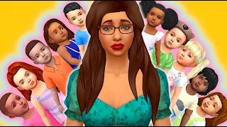 What happens if you lock a sim that hates children in a house with 10 toddlers? // Sims 4 experiment