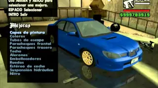 GTA San Andreas - Tuning Cars Mod (part 3)