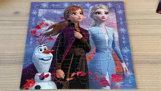 Frozen II - Ravensburger Puzzle - Elsa, Anna & Olaf - Puzzle 1/3