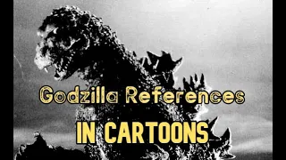 Godzilla and Other References to Kaiju in Cartoons